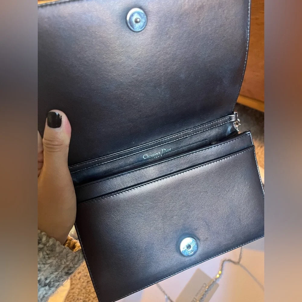 Dior wallet on chain with box card dust bag - Picture 3 of 12